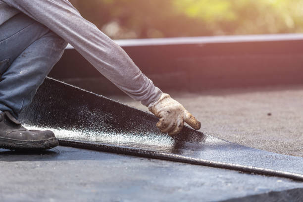 Professional Basement Waterproofing technician working in Mount Gilead, OH
